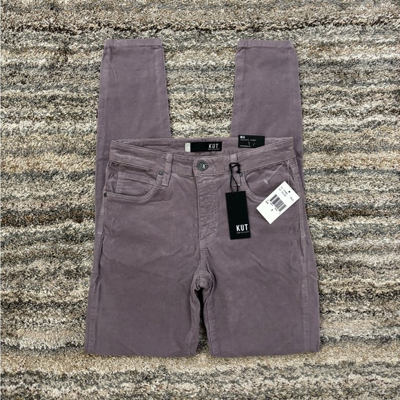 NEW KUT From The Kloth Mia Toothpick Skinny Jeans Sz 4 NWT | KUT Corduroy Jeans- - Picture 2 of 15